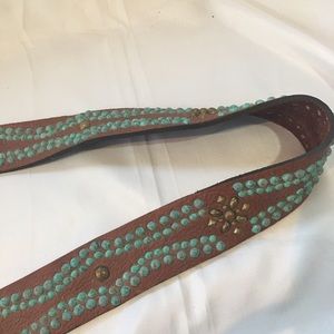joed j urbina Accessories - JOED J. Urbina Studded Leather Belt 32-36" Size joed j urbina Accessories - JOED J. Urbina Studded Leather Belt 32-36" Size